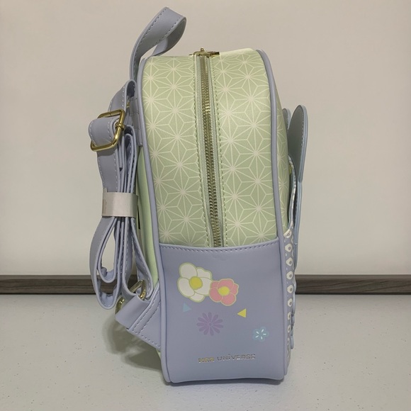 Her Universe Keroppi Wagara Kimono Mini Backpack & Mini Wallet-New - Picture 3 of 13